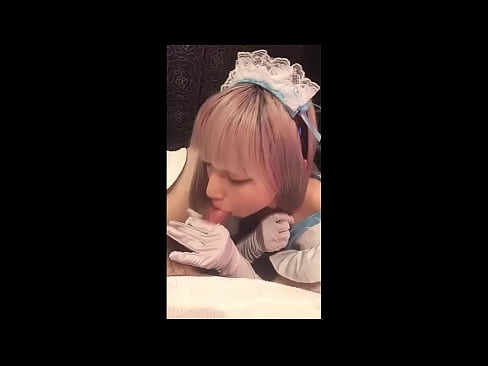 ❤️ Idol japonez [mayuka], kostum shërbyese franceze, pjesa 1, blowjob dhe kërcitje me locion Vetëm porno tek ne ☑